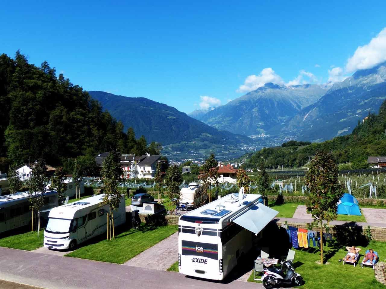 Campeggi imperdibili in Alto Adige: il Camping Hermitage