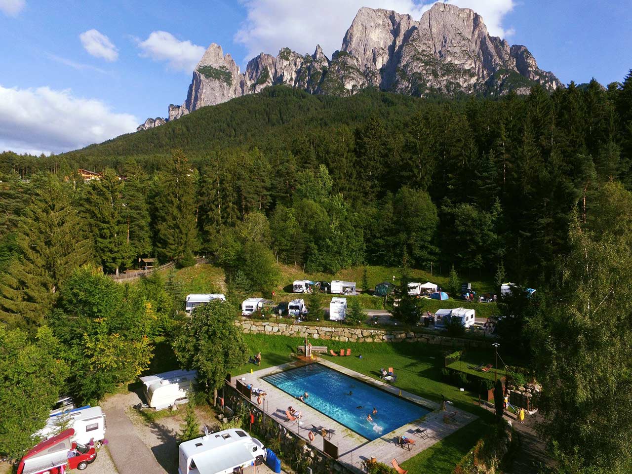 Campeggi imperdibili in Alto Adige: il Camping Seiser Alm - Alpe di Siusi