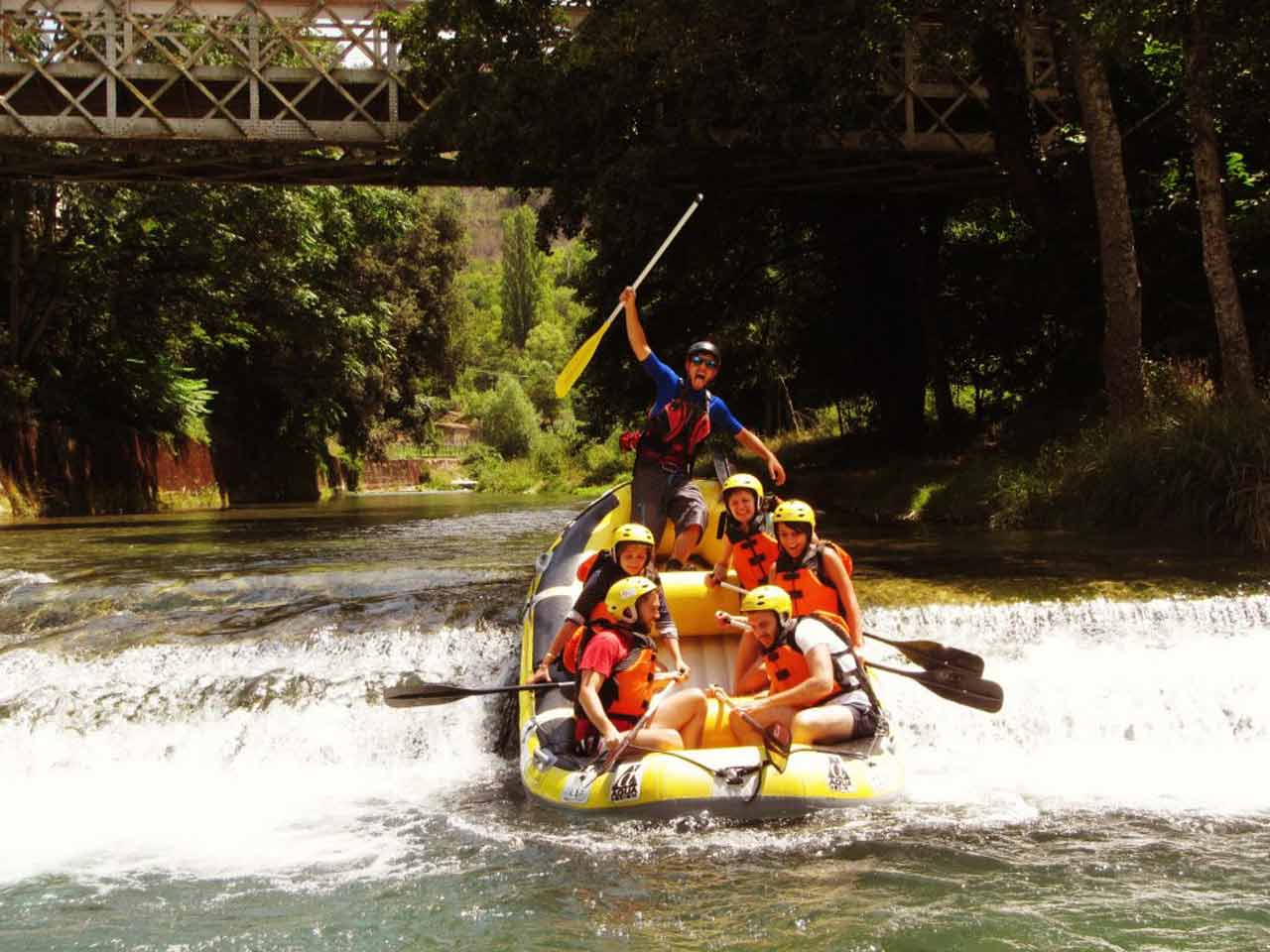 Una delle esperienze sul fiume Lao di Pollino Rafting.