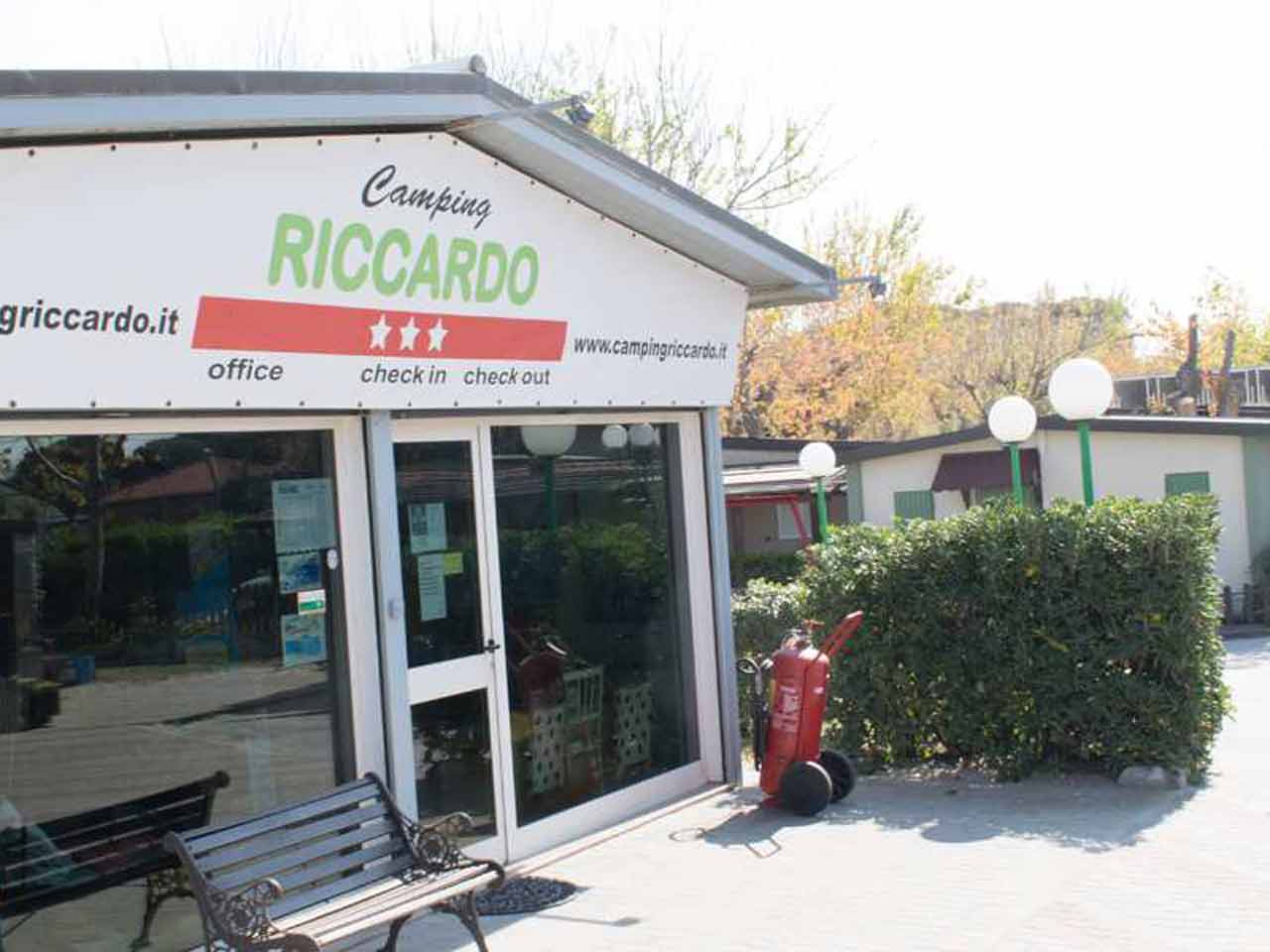 Il Camping Riccardo a Bellaria-Igea Marina (RN).