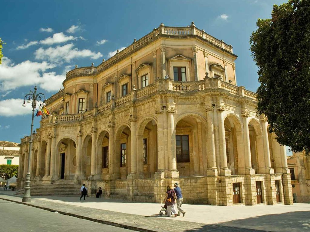 Palazzo Ducezio a Noto.