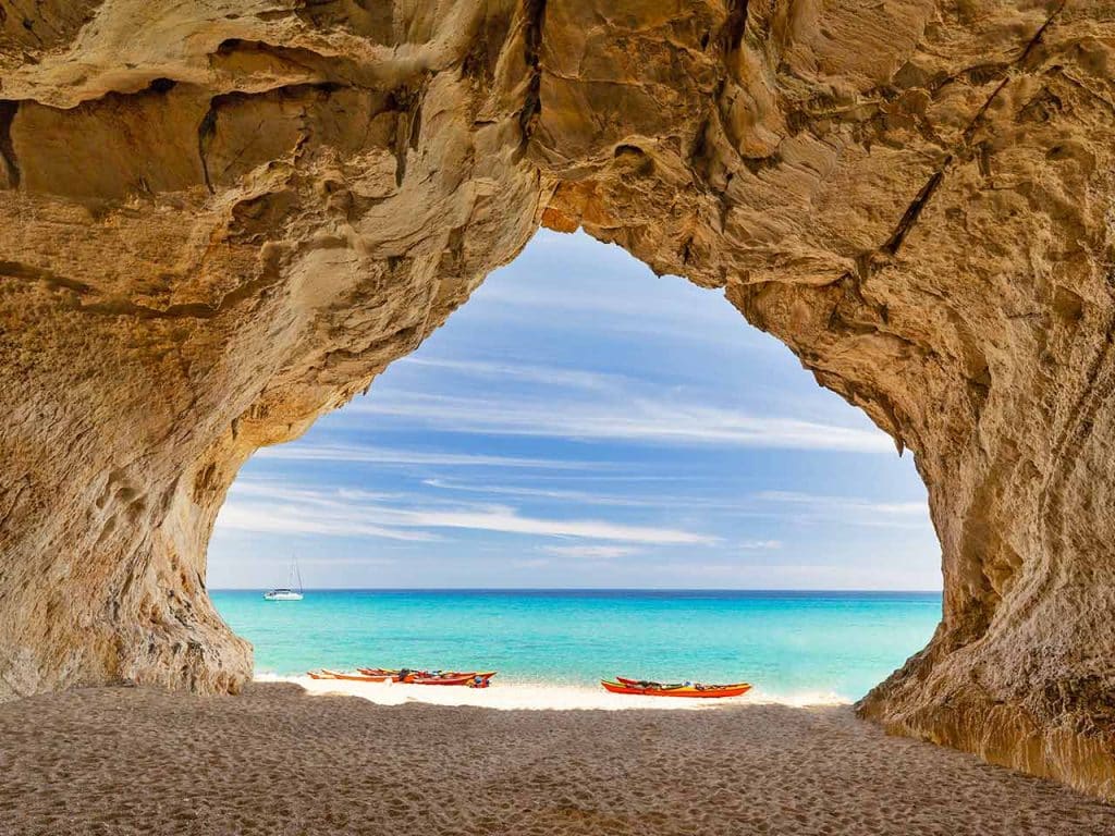 Grotte di Cala Luna a Dorgali.