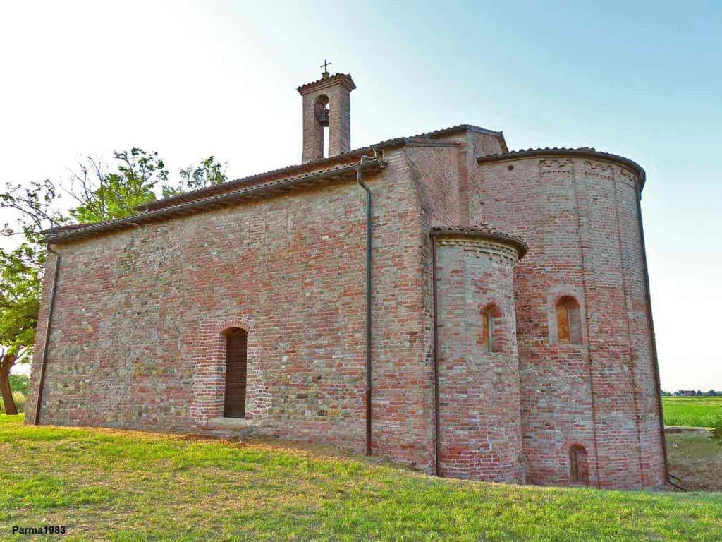 La Pieve di San Genesio a San Secondo Parmense.