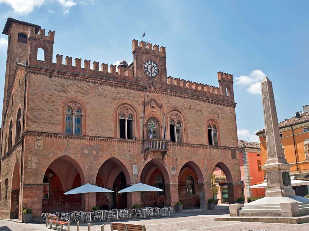 Il Palazzo Comunale di Fidenza.