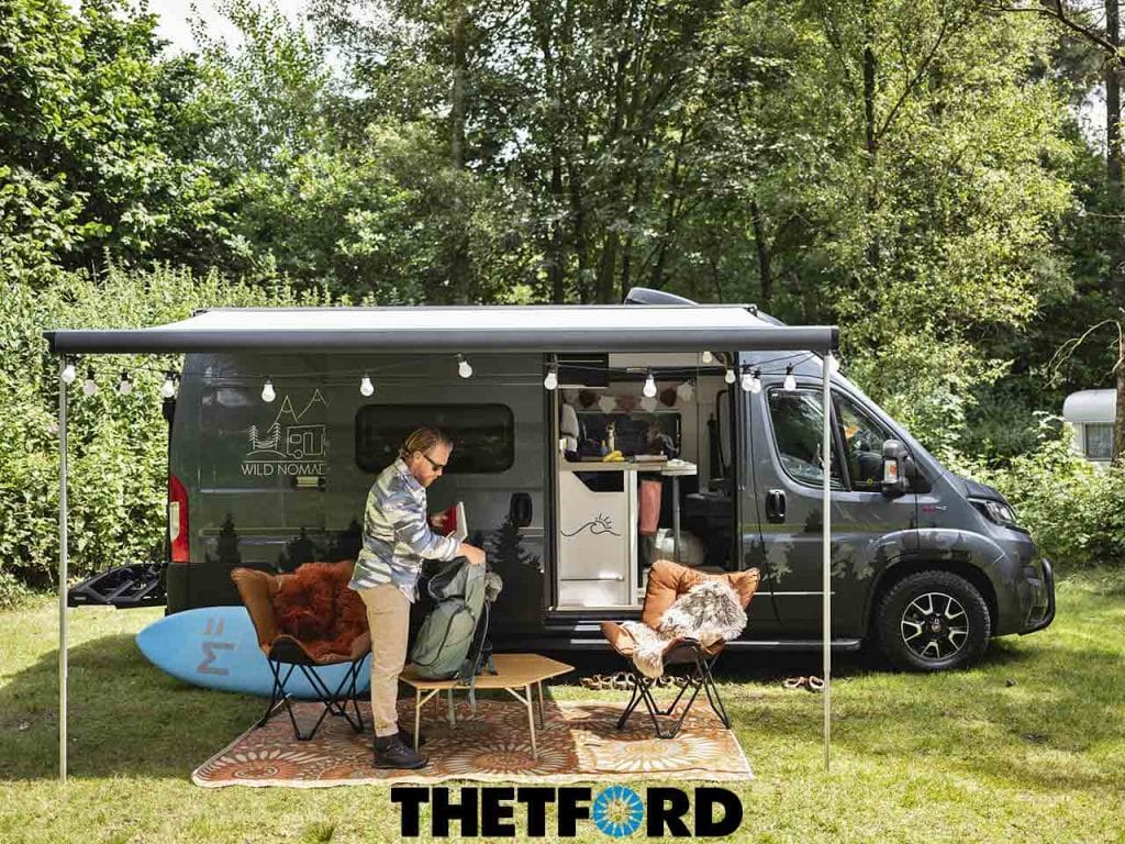 Tira al bersaglio del gioco Mira al Gadget al Salone del Camper e potresti vincere gli omaggi di Thetford.