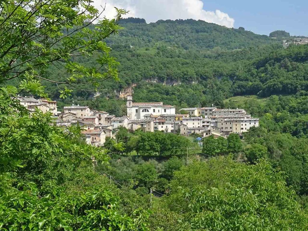 Panorama di Molina di Fumane (VR).