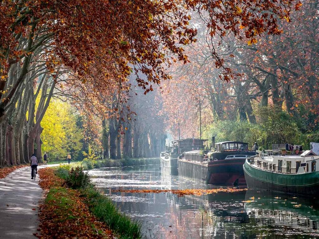 Viaggi in camper 2025: il Canal du Midi a Tolosa, Francia.