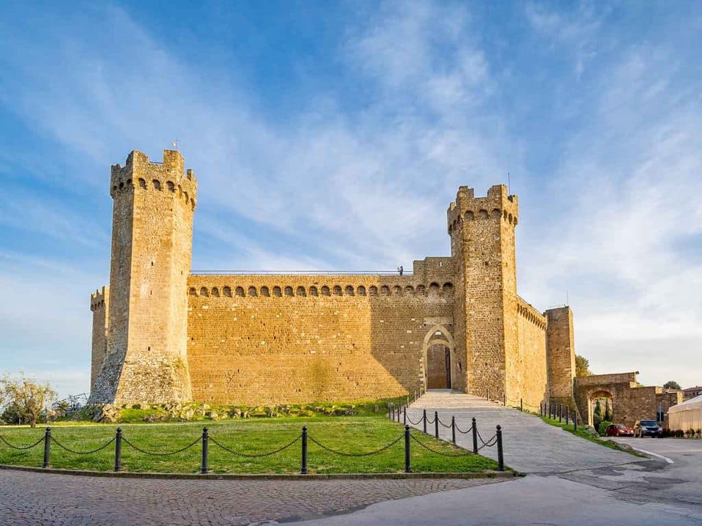 La Fortezza di Montalcino, uno dei luoghi da visitare in camper a gennaio suggeriti dal PLEINAIRCLUB.