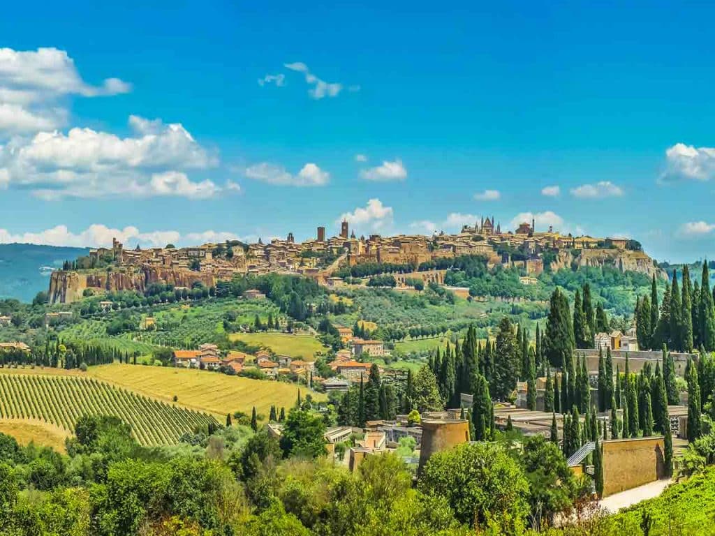 Orvieto, uno dei luoghi da visitare in camper a gennaio suggeriti dal PLEINAIRCLUB.