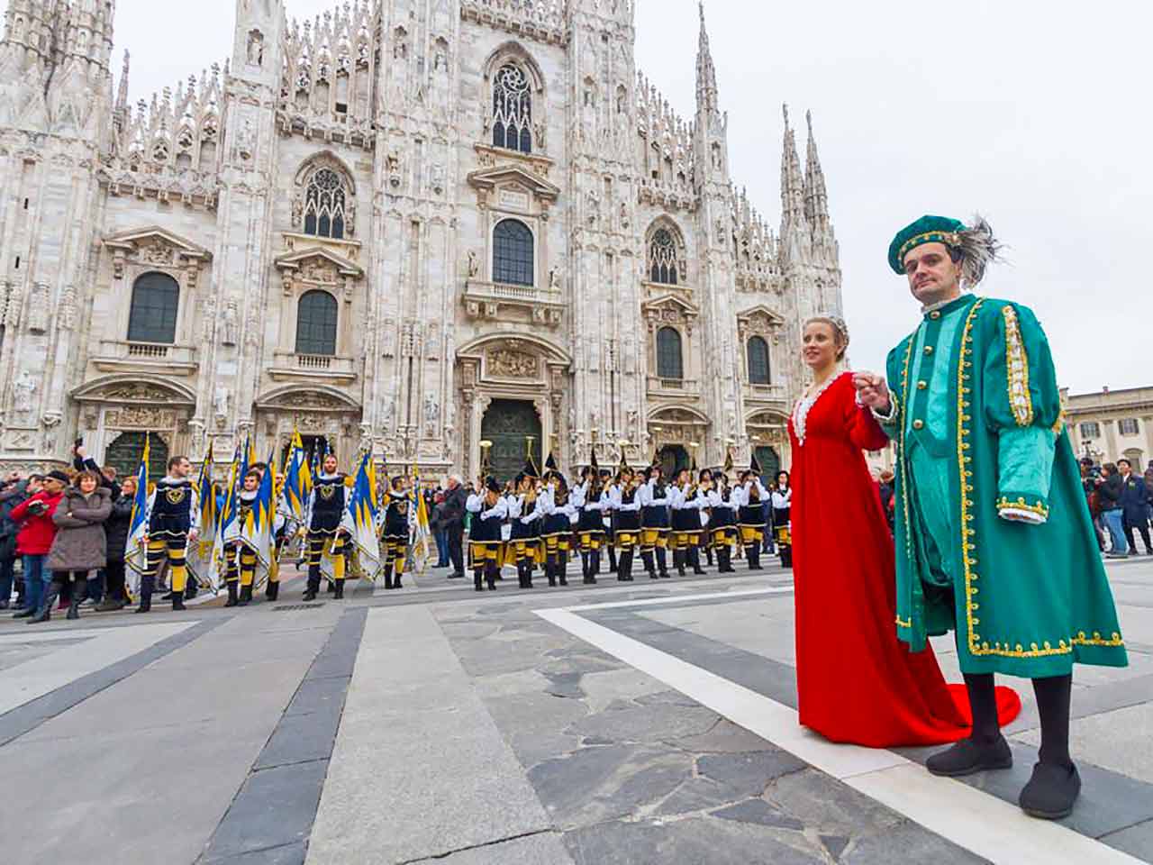 Festa del Torrone di Cremona: la rievocazione storica del matrimonio tra Francesco Sforza e Bianca Maria Visconti.