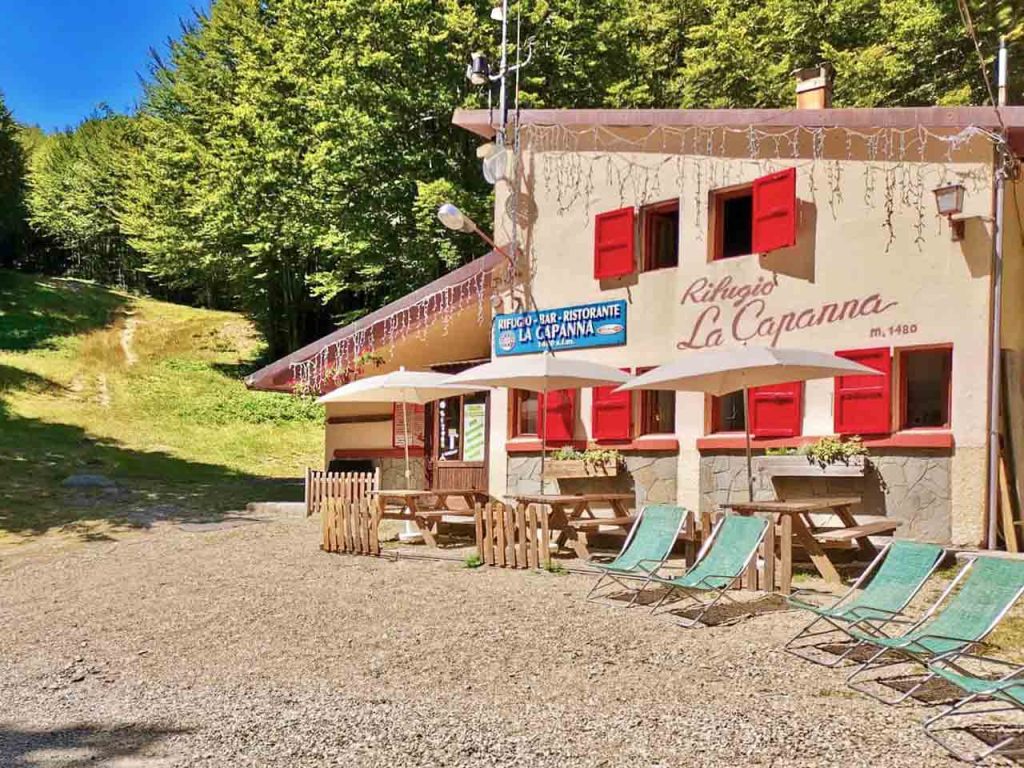 Il Rifugio La Capanna a Campigna di Santa Sofia (FC).