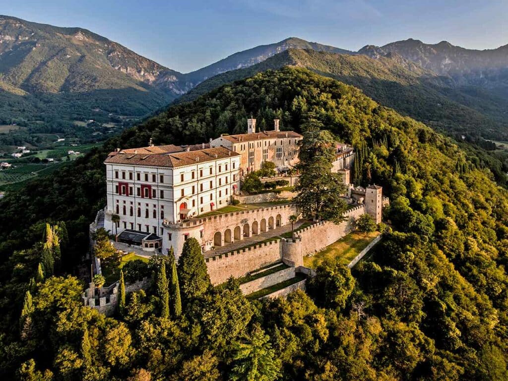 Castelbrando a Cison di Valmarino.