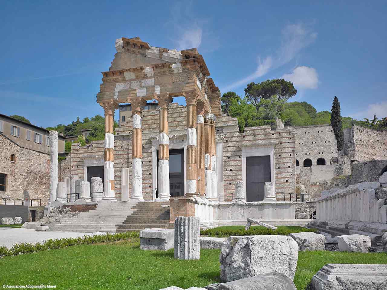 Il Tempio Capitolino di Brescia, convenzionato con l’Abbonamento Musei.