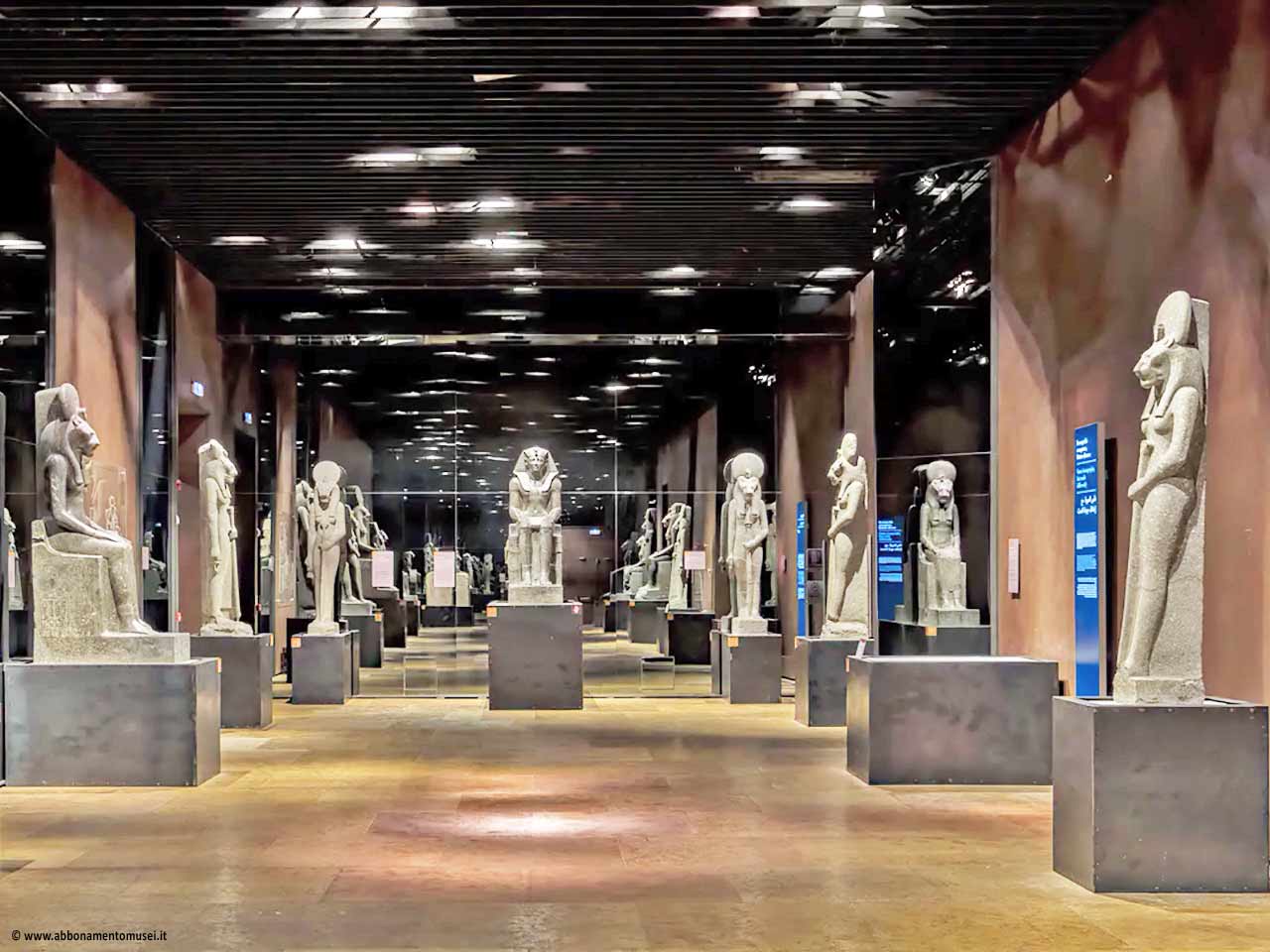 Il Museo Egizio di Torino, una delle strutture in convenzione con Abbonamento Musei.