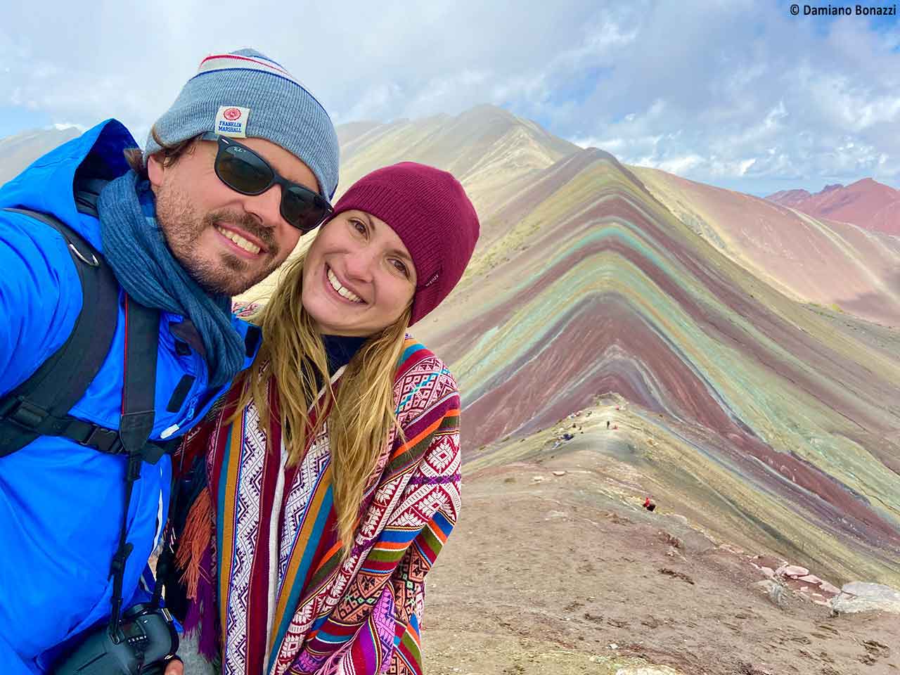 Eleonora e Damiano durante una delle loro trasferte, prima di partecipare a Camper in Viaggio.
