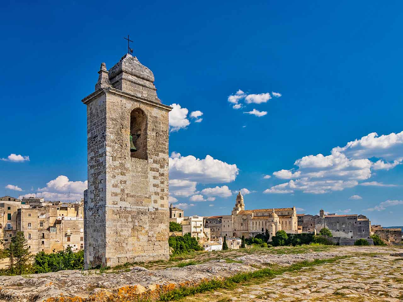 Panorama di Gravina in Puglia, una delle mete del viaggio in Puglia in camper nelle Murge suggerito dal PLEINAIRCLUB.