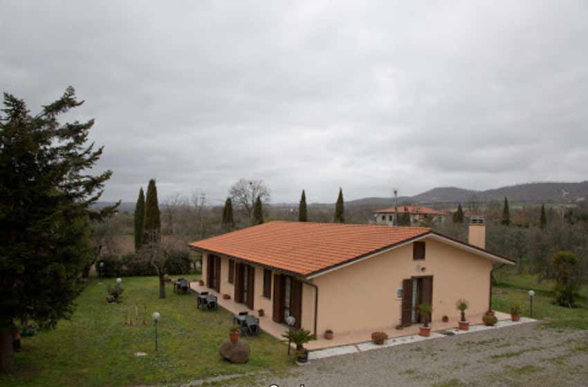Agriturismi vicino ai laghi: lAgriturismo La Piantata ad Arlena di Castro (VT).