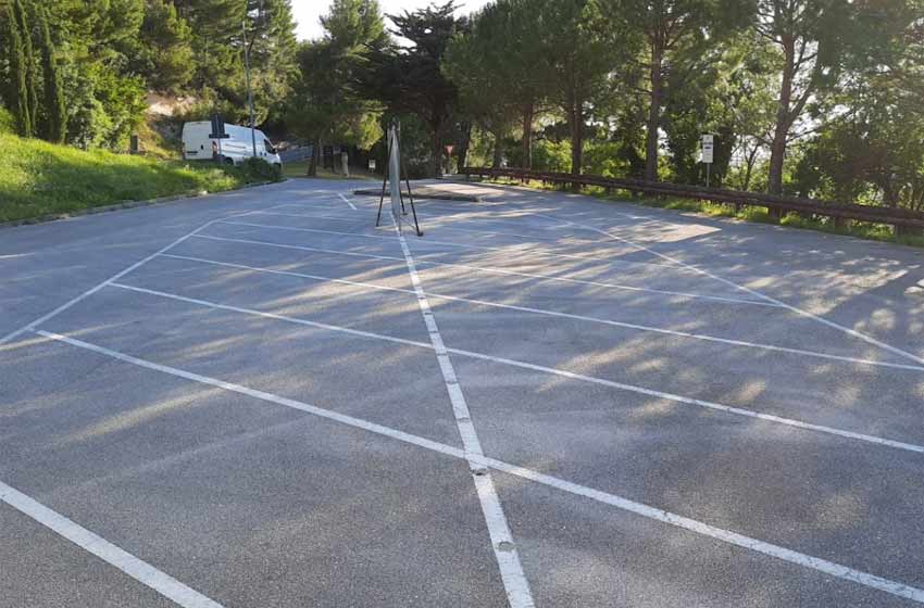 Area sosta camper arcevia