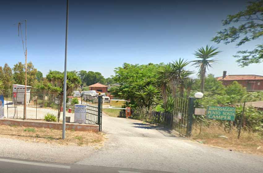 Caravan park marina di ardea