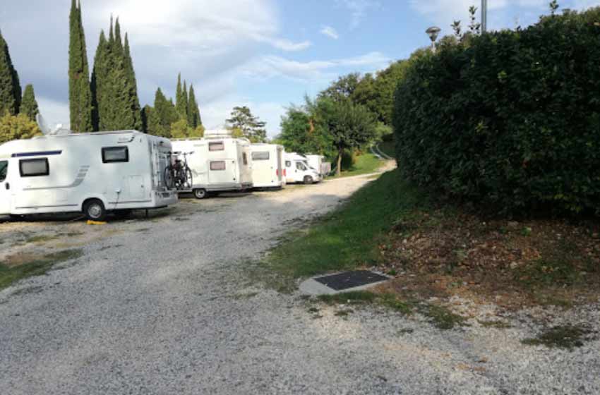 Area sosta camper - "paradiso" - salò