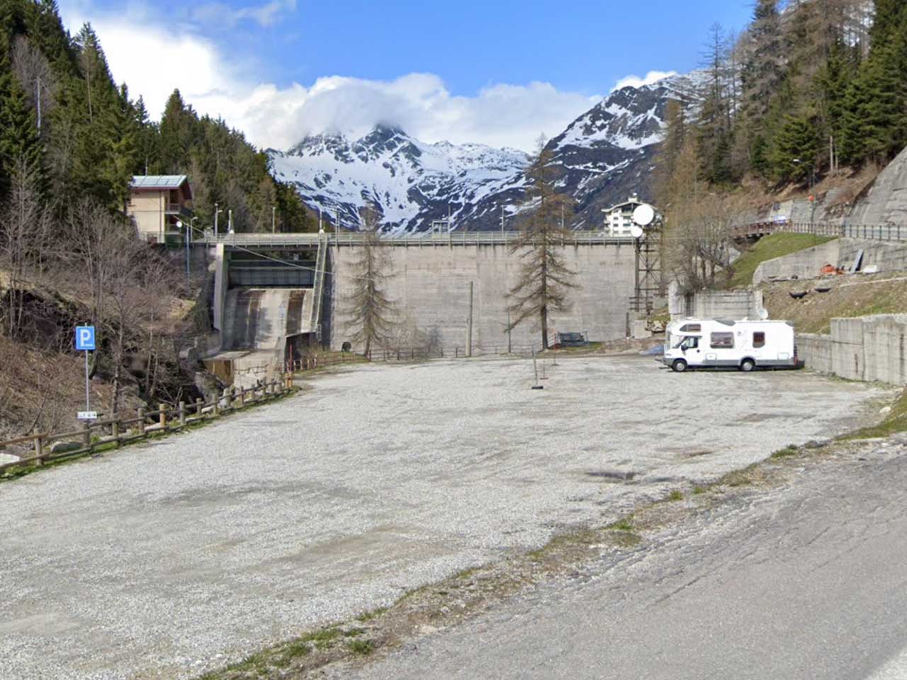 Area sosta camper madesimo