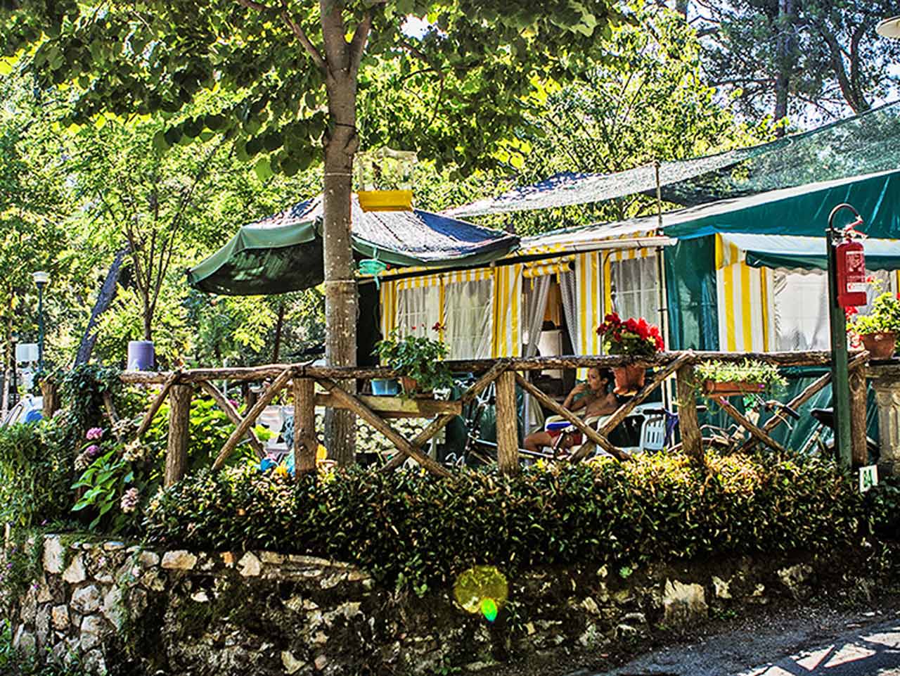 Camping al bosco
