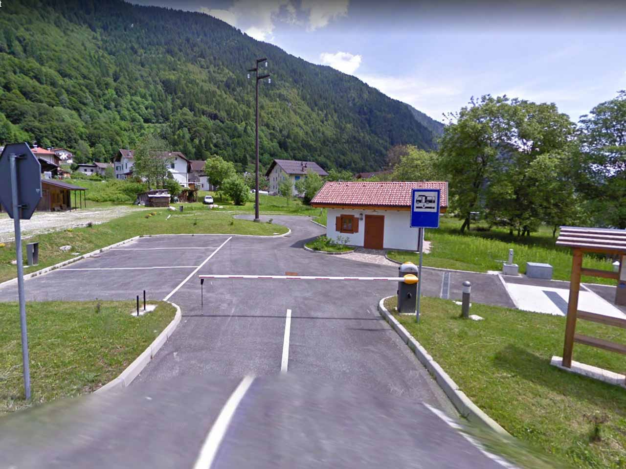 Area camper comunale caoria vanoi
