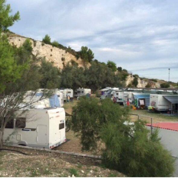 Sosta camper baia san lorenzo