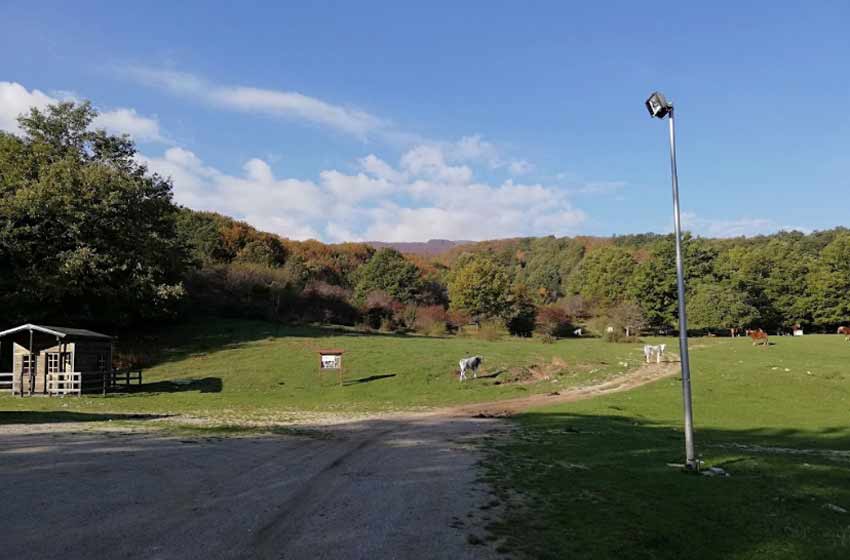 Punto sosta cacciatizze di calvello