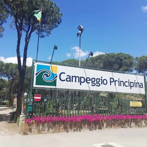 Campeggio principina