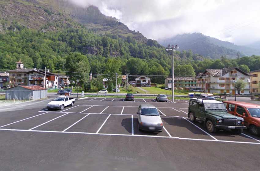Area sosta camper usseglio