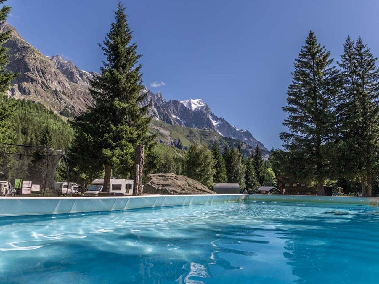 Camping monte bianco la sorgente