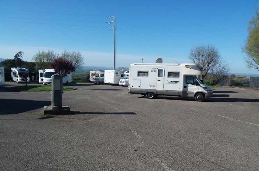 Area sosta camper cantina di montefiascone