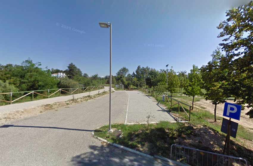 L'Area Camper Capriva del Friuli.