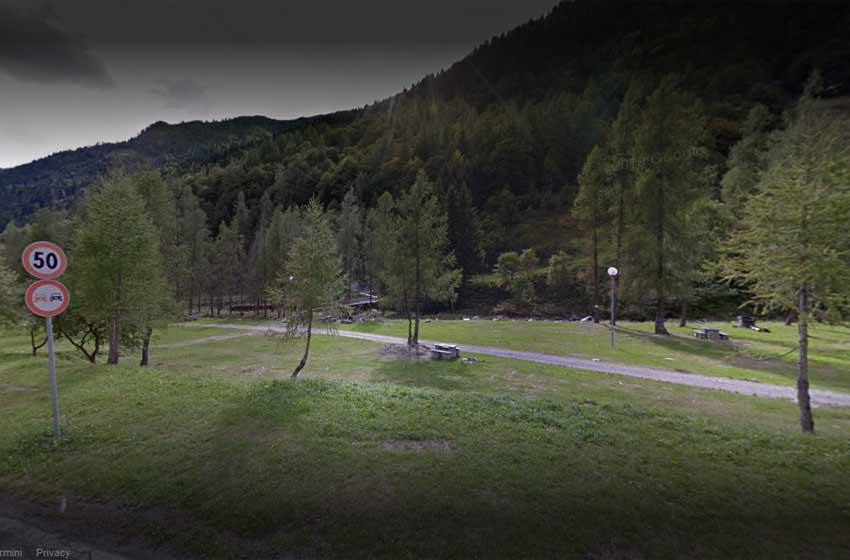 Area sosta camper carcoforo