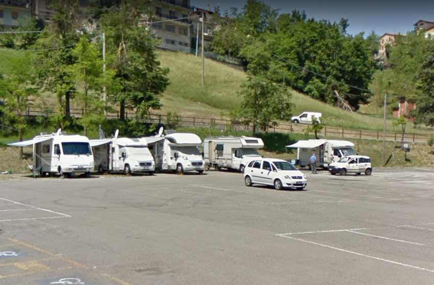 Area sosta camper - castel d'aiano