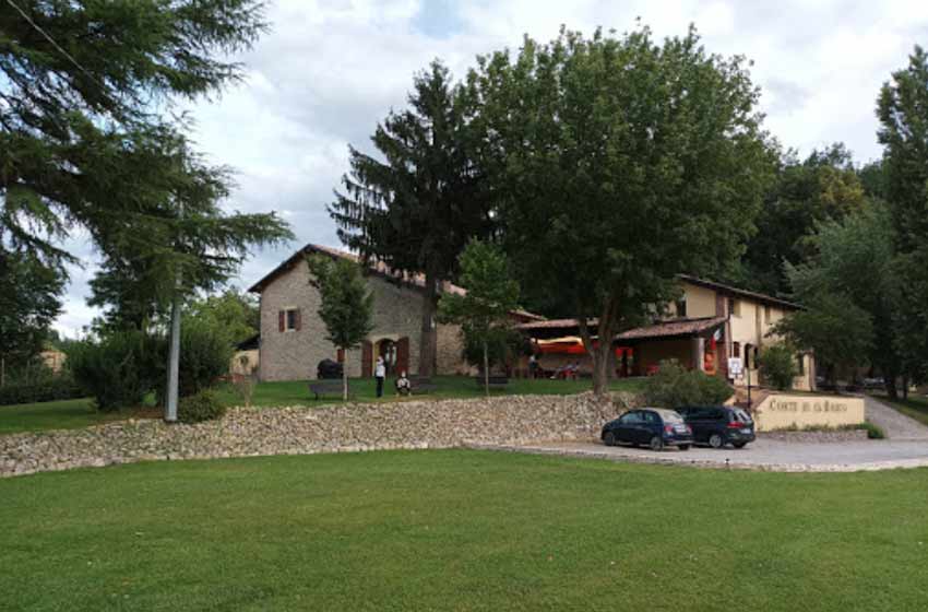 Parcheggio ristorante ca’ bosco