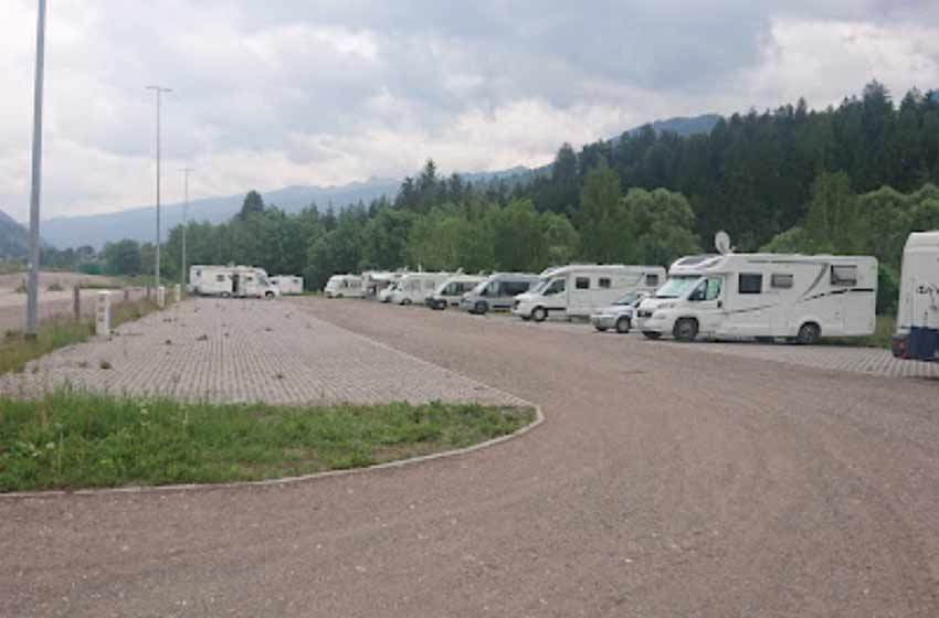 Area sosta camper - cavalese