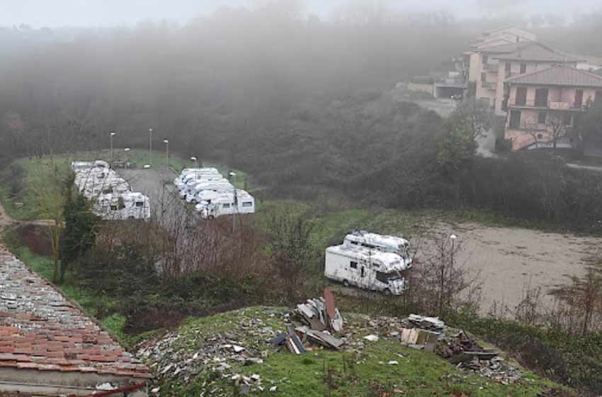 Area sosta camper città della pieve