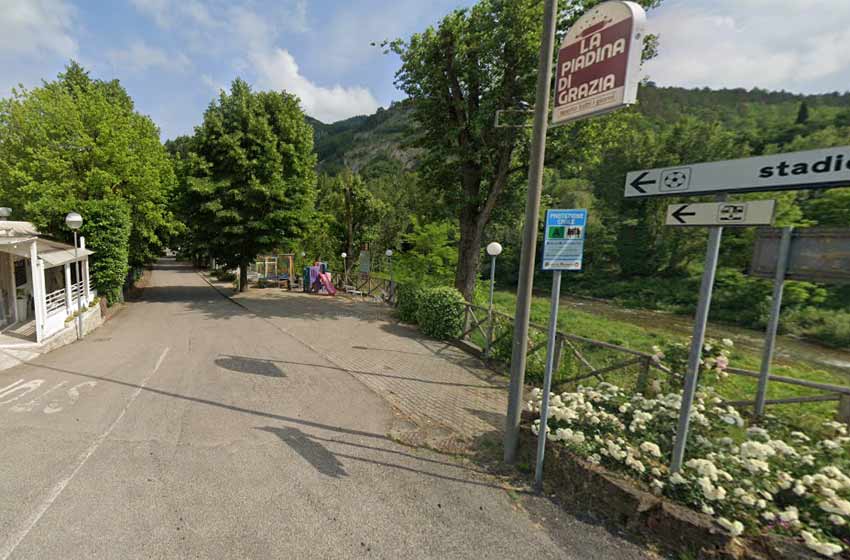 Parcheggio centro sportivo di cusercoli