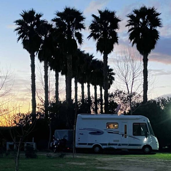 Camping flintstones park