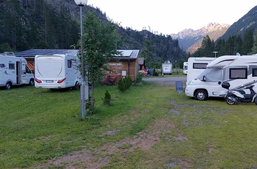 Punto sosta il giardino