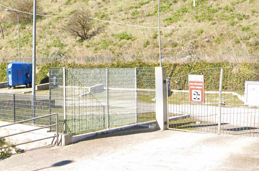 Area sosta camper gangi