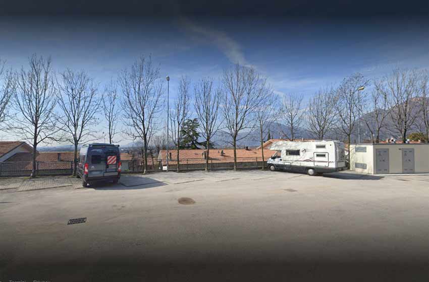 Parcheggio camper gemona