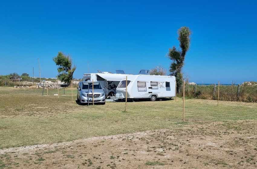 Area sosta la laguna della luna - campomarino