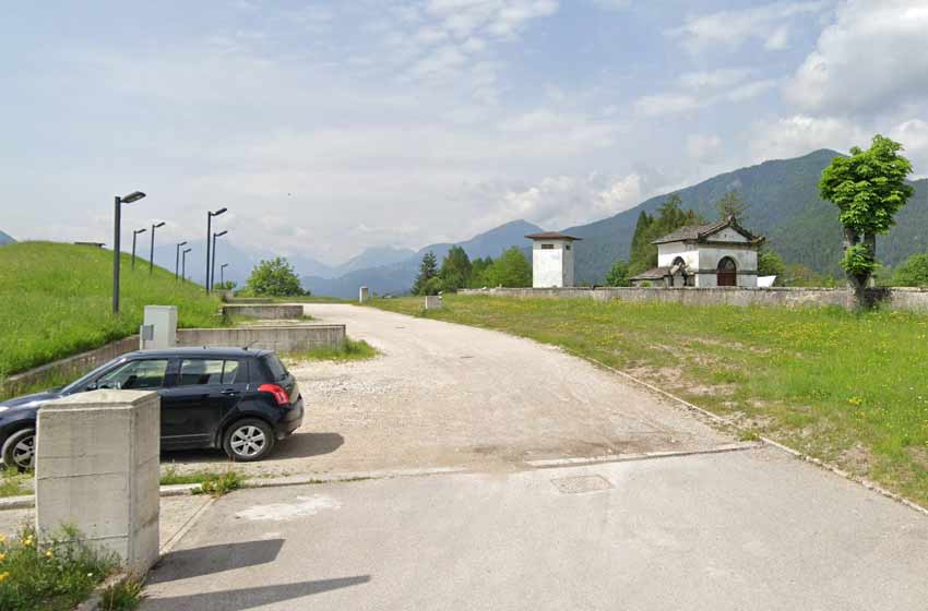 Area sosta camper lorenzago di cadore