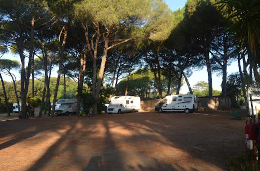 Area sosta camper - "la pineta" - pescia romana