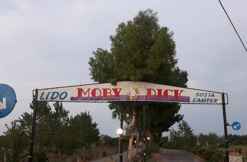 Area sosta camper lido moby dick - margherita di savoia