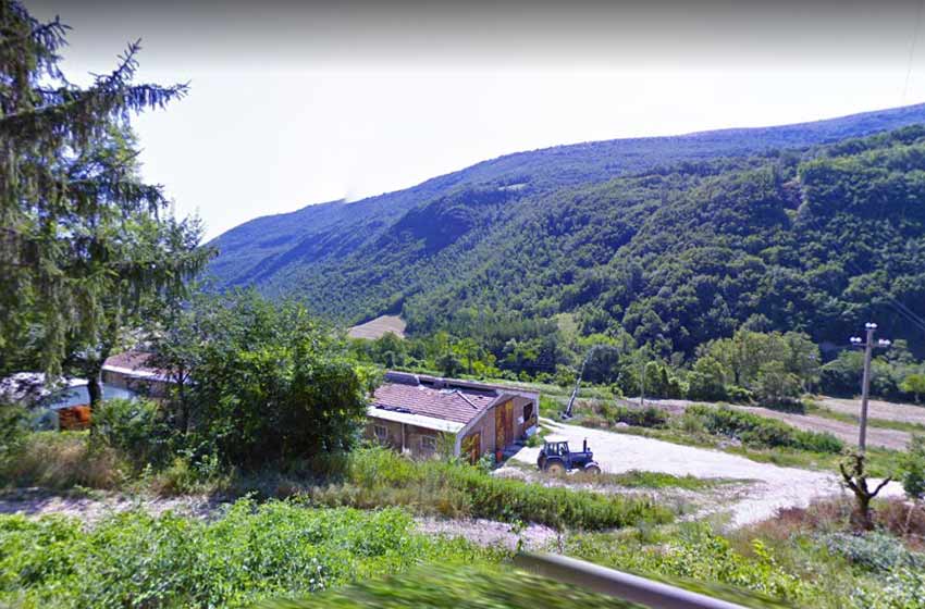 Area sosta camper monte cavallo