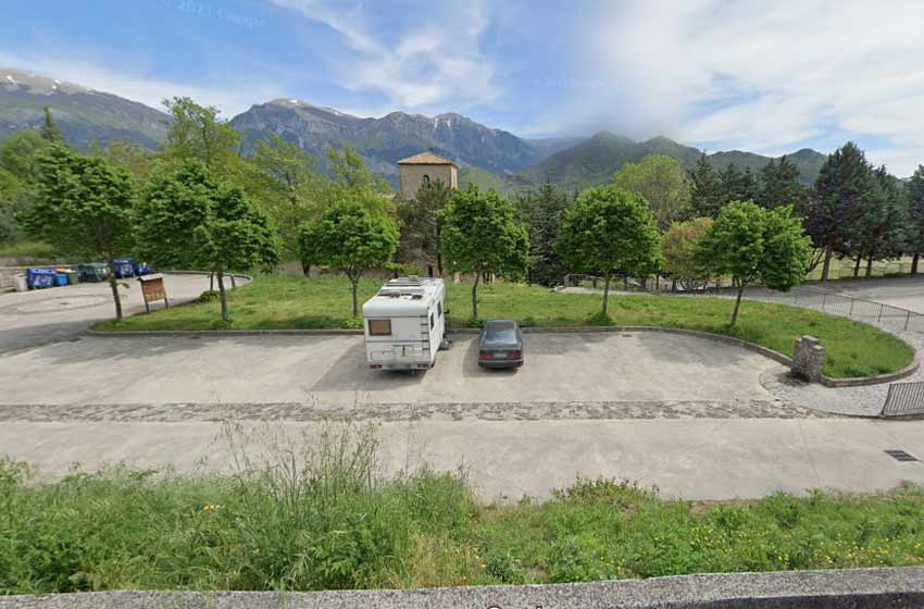 Area sosta camper morano calabro